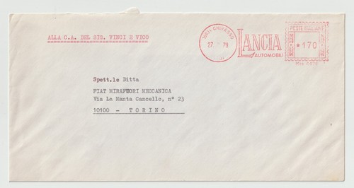 Affrancatura postale meccanica - postale,